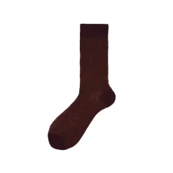Calza corta a costa in mohair Jonathan