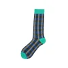 Calza corta a fantasia check Barth