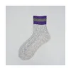 Calza corta da donna in cotone con trecce Gaia