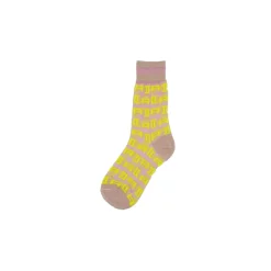 Calza corta da donna trasparente con logo Symbol