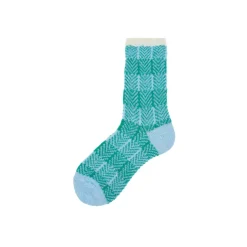 Calza corta in baby mohair a rigoni a lisca Olivia