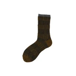 Calza corta in baby mohair a rigoni a lisca Olivia