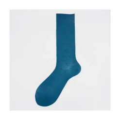 Calza corta in cotone a pois N°219