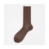 Calza corta in cotone a pois N°219