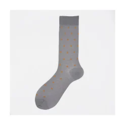 Calza corta in cotone a pois N°219