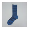Calza corta in cotone a righe miste Jean