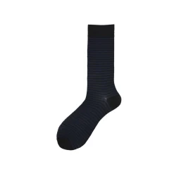 Calza corta in cotone a righe Pari