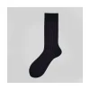 Calza corta in cotone a righe verticali N°045