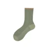 Calza corta in cotone con motivo liks diffuso Gilma