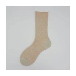 Calza corta in cotone e ciniglia effetto pitonato Khloe