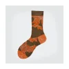 Calza corta in cotone e lurex a macchie Amelia