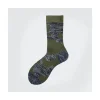 Calza corta in cotone e lurex a macchie Amelia