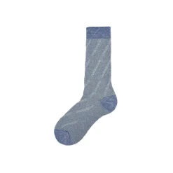 Calza corta in cotone fantasia links Helene