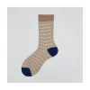 Calza corta in cotone in fantasia con le api Naomi