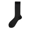 Calza corta in cotone misto cashmere jacquard e pied de poule Bombay