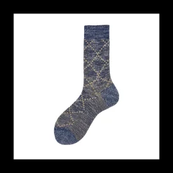 Calza corta in cotone overcheck Check