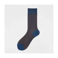 Calza corta in cotone oxford Mirto