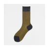 Calza corta in cotone oxford Mirto