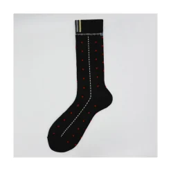 Calza corta in cotone stile orologio Tag