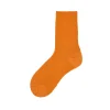 Calza corta in lana e lurex a coste N.279