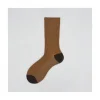 Calza corta in misto cashmere a costine Angelique