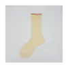Calza corta in misto cashemere a coste e tip in lurex Justine