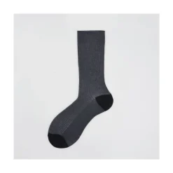 Calza corta in misto cashmere a costine Angelique