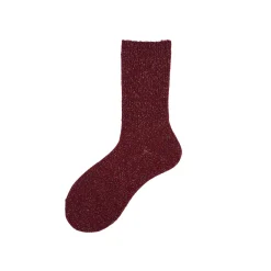 Calza corta in misto cashemere e lurex Kaylie