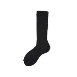 Calza corta in mohair a costine Sabine