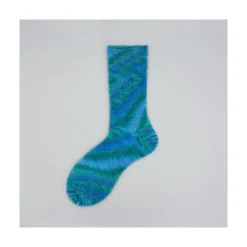 Calza corta in mohair e lana vergine effetto tie-dye Elina