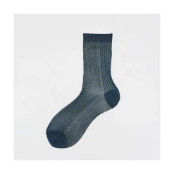 Calza corta in viscosa lurex tinta unita Camilla