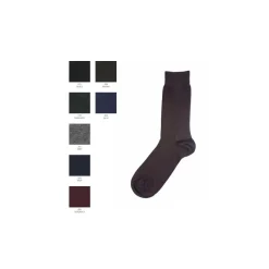 Calza corta misto cashmere rasata N.851