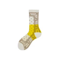 Calza corta rasata a fantasia bandana Tami