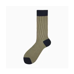 Calza corta uomo in cotone e seta con jacquard Max
