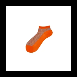 Calza da sneakers da uomo in cotone pied de poule Ayan