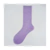 Calza da uomo corta in lino e cotone tinta unita N°40