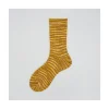 Calza in cotone e lana vergine effetto sfumato Lea