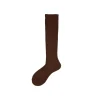 Calza lunga in cotone a trecce Ariana