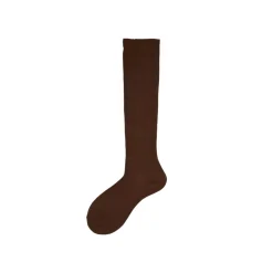 Calza lunga in cotone a trecce Ariana