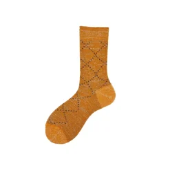 Calza lunga in cotone overcheck Check