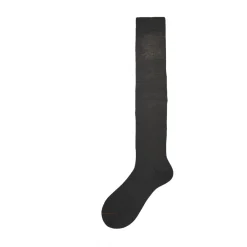 CALZA LUNGA IN PURA LANA RASATA N.6