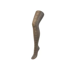Collant in cotone traforato Lester