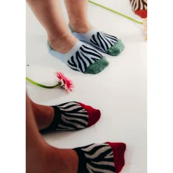 Fantasmino da donna in cotone filoscozia con fantasia animalier Sabbia