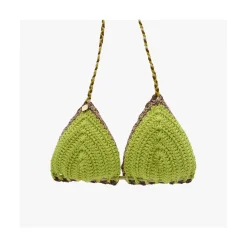 Top donna a triangolo in crochet Caipirinha