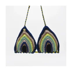 Triangolo in crochet multicolor Sour